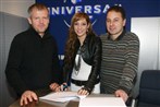 Olga podepsala smlouvu s vydavatelstvím Universal
